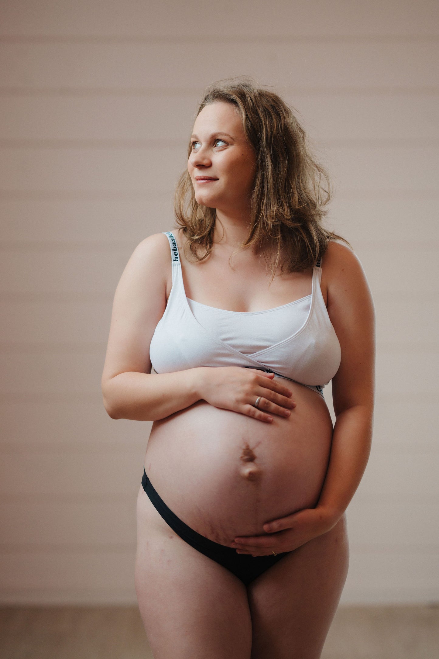 Thebasicb Staple Maternity Bra (White)