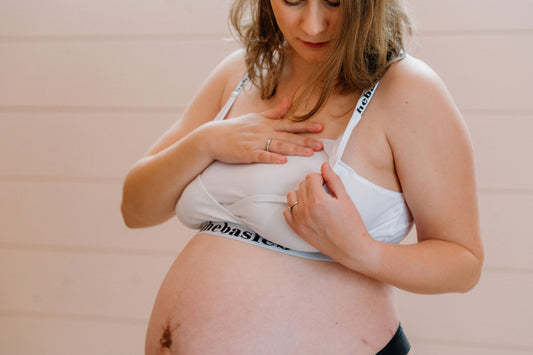 Thebasicb Staple Maternity Bra (White)