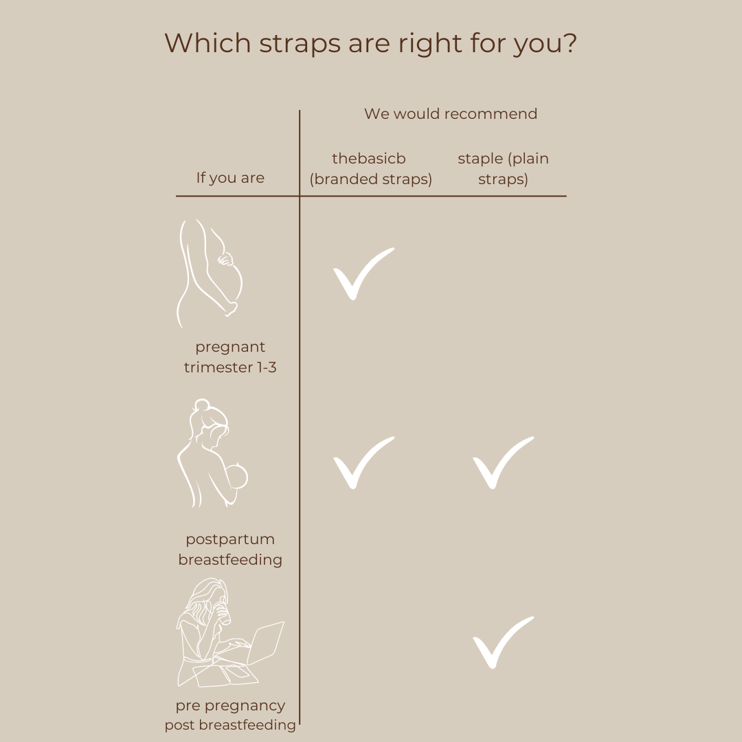 Thebasicb Staple Maternity Bra (White)