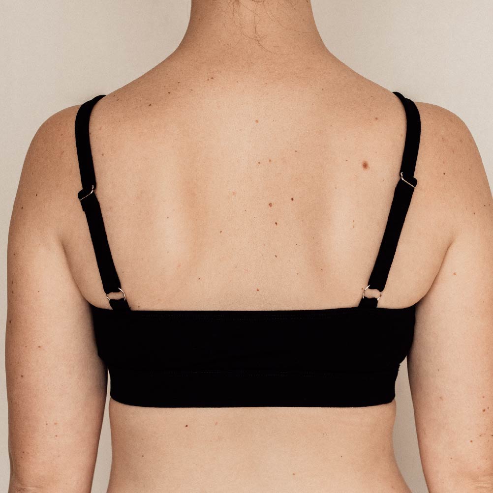 Basic Staple Maternity Bra (Black)